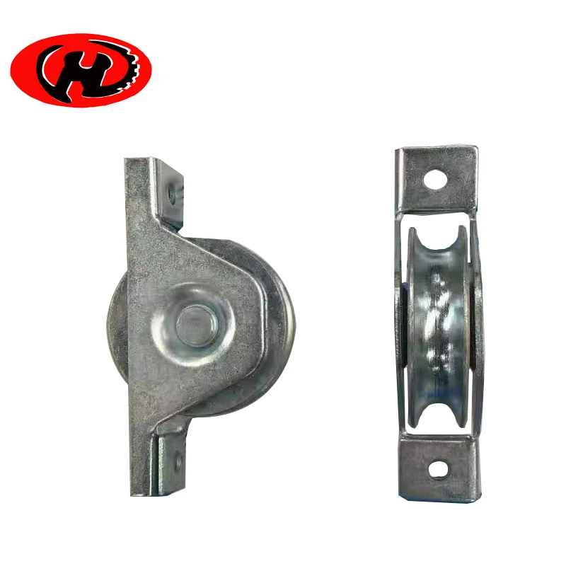 3' garage door nylon roller with stem and bearing