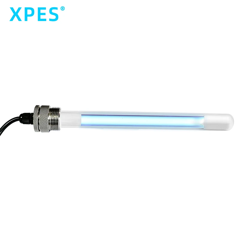 Aquariums UVC immersible UV light 40W germicidal ultraviolet tube 80W submersible for aquaculture farming water sterilization