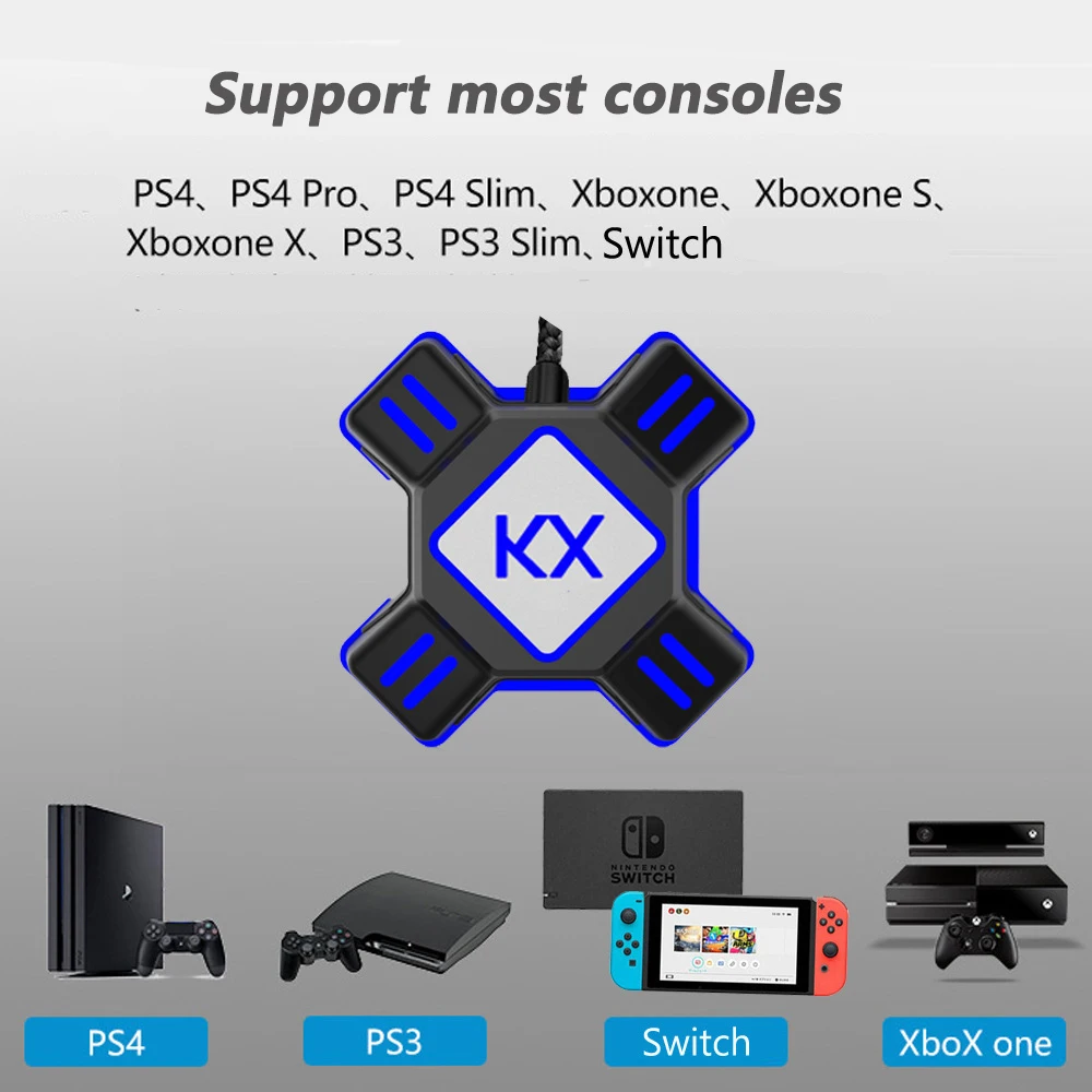New multi-function mouse and keyboard inverter for ps4/ps3/xbox/switch console