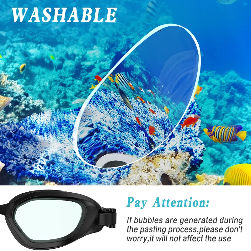 Reusable Bifocal Optical Presbyopic Glasses Patch Liquid Silicone Presbyopic Glasses Portable Myopia Lenses