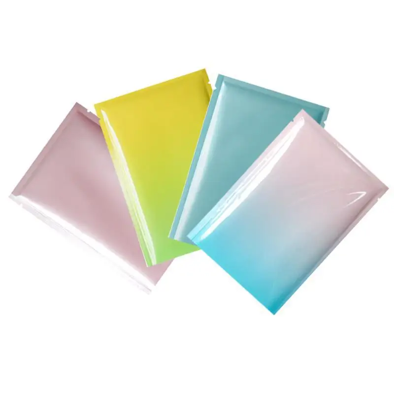 Colorful aluminum foil bag skin care eye mask bag Coffee milk tea powder divided small bags