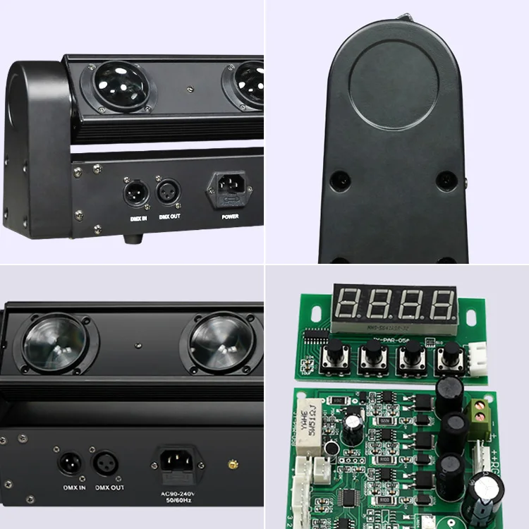 8 Eyes rgbw beam moving head stage led bar laser light for nightclub projector disco dancing stage party