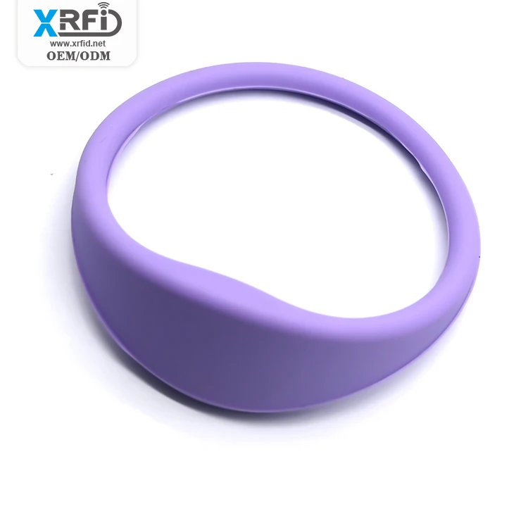 G03 Wholesale Custom Logo Print RFID 125khz Bracelet RFID Cashless Wristband