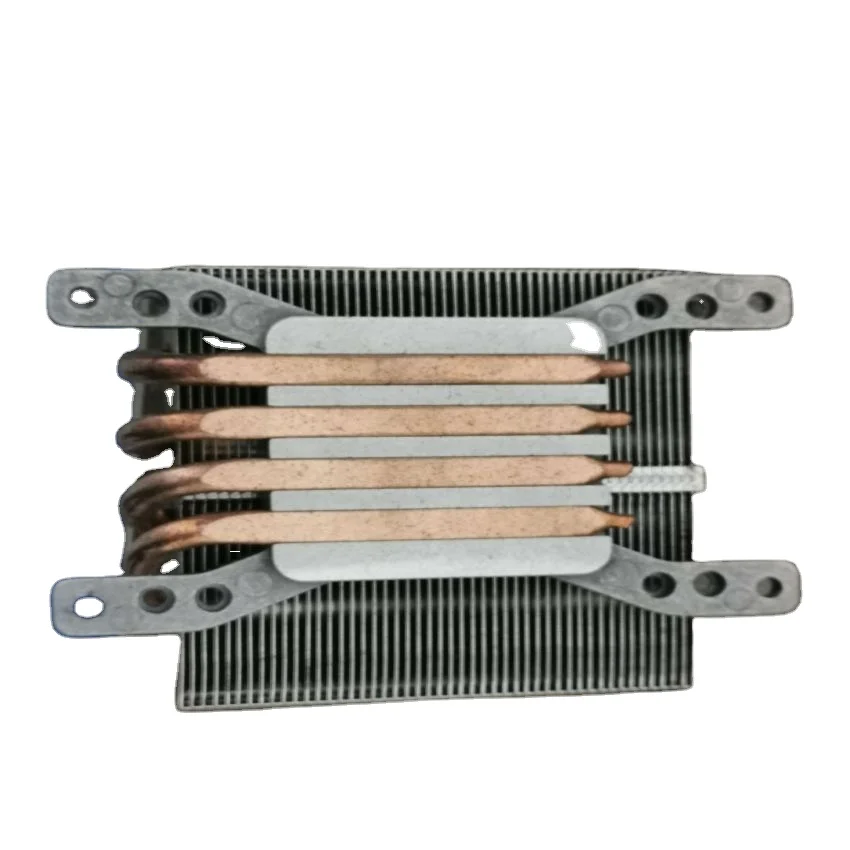Rapid Prototype aluminum zipper fin heat sink with copper base for data centers  Fiber lasers and amplifiers medical laser