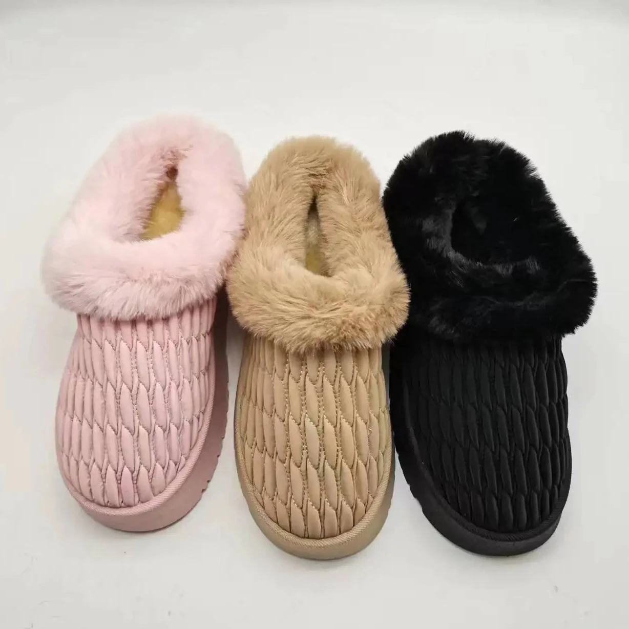 winter Snow boots women plus fur house slipper indoor shoes slipper shoes