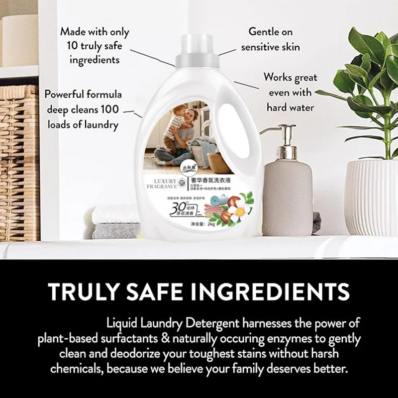 Wholesale Dissolving Strong Detergente En Polvo Para Ropa Raw Material for Laundry Liquid Detergent