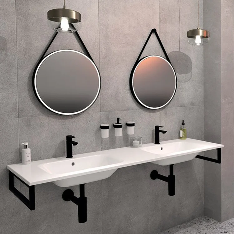 portable cabin burned vasque vessel double bowl vanity two basin sanitary public lavabo rinse sink back assemble cabinet unit