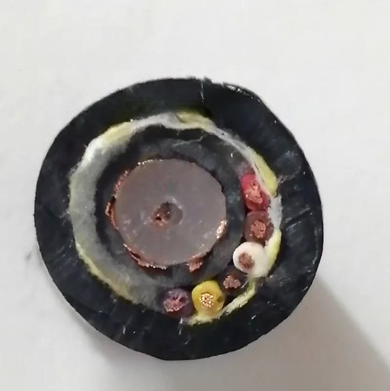 high flexibility, tensile and wear-resistant 2/4/8-core double shielded network cable + power composite cable combined wire