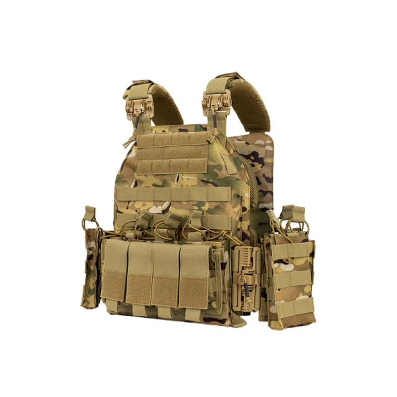 Vest Fully Adjustable Tactical Vest Combat Veteran Owned Company Breathable 3D Mesh Liner
