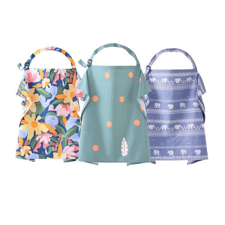 Famicheer BSCI vintage floral nursing cover breastfeeding cover for newborn