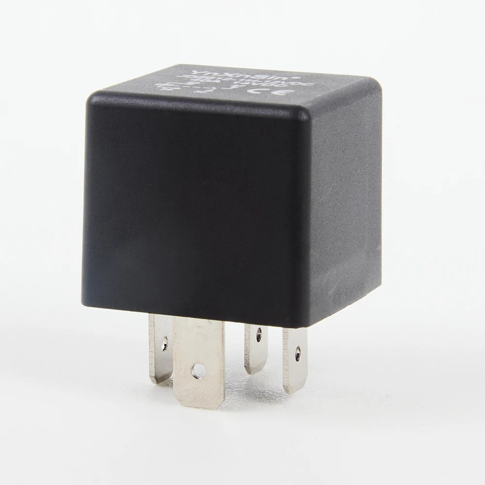 Waterproof 12V/24V 4pin/5pin Universal 40A/60A/80A Automotive Relay Car Relays Auto Relay for Car, Motor, Vehicles