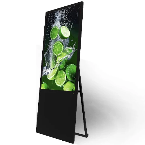 LCD poster screen 49 inch advertising machine LCD indoor advertising machine Mobile Poster Screen Poster electronic screen