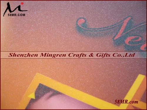 magic star texture  PVC photo picture waterproof transparent plastic cold lamination film roll sheet for photo file