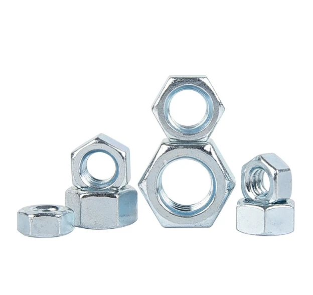 factory supplied Carbon Steel Galvanized Custom size M22 Heavy Industry din934 hex nut