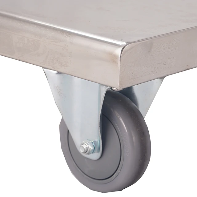 
Stainless Steel 350kg Fold Hand Heavy Duty Industrial Foldable Platform Truck Trolley 