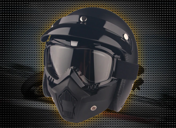 
Outdoor Tactical High Quality Fashion Motorcycle Protective Face Motorbike Windproof Motor Sports Mask Glasses 