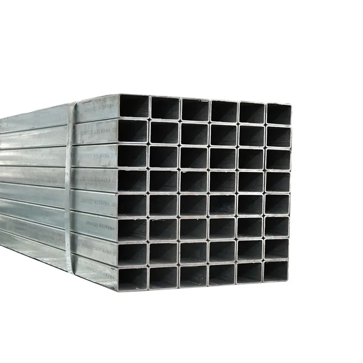 Q195 Q235 S235 Ss400 Hot dip Galvanized Black Welded Rectangular Square Steel Pipe Rhs Shs GI Steel Tube