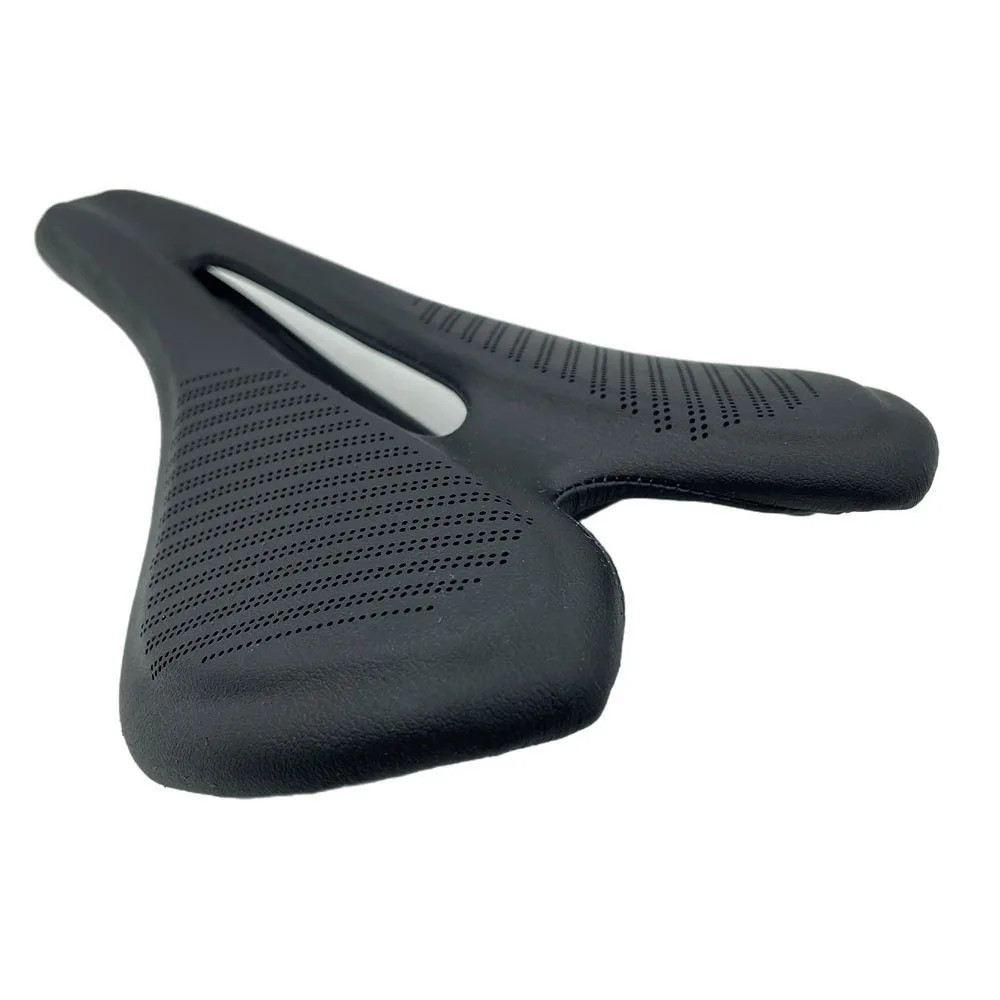 Carbon Fiber Soft Bicycle Saddle Comfortable Hollow Ventilation Holes MTB Accessories BMX Parts Waterproof Bike Seat