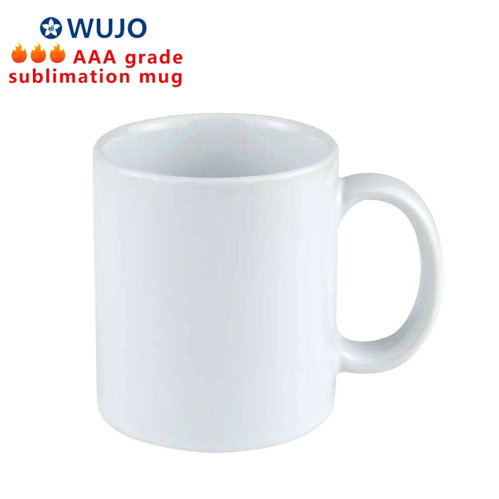 WUJO 11oz AAA класс сублимации заготовки чашки современная керамическая кружка