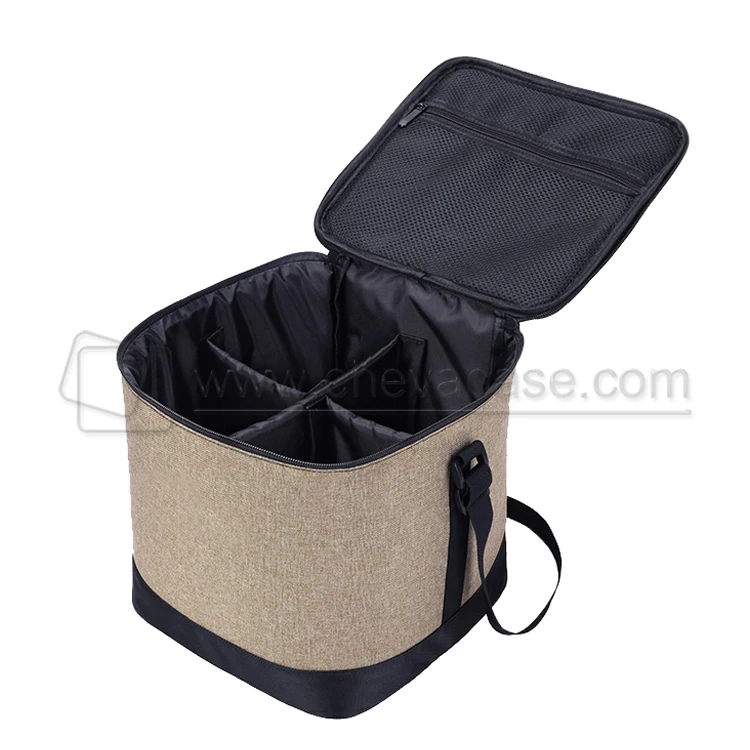 Outdoor Canister Pot Carry Bag Padded Gas Tank Storage Bag Camping Gas Stove Bag