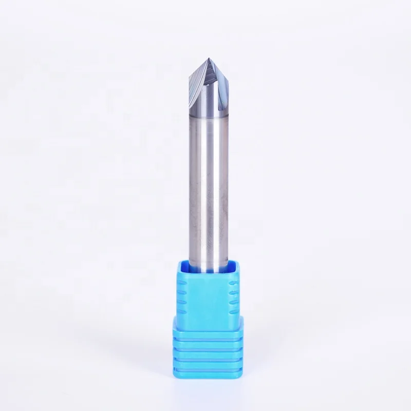 WEIX CNC Tools Chamfer Tool 3 Flutes Chamfering Mill HRC45 HRC50 Solid Carbide Chamfer End Mill for Metal Work