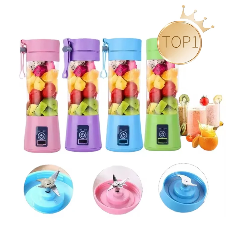 Portable Electric Fruit Juicer USB Mixer Mini Food Processor Personal Blender Cup Juicer Blenders