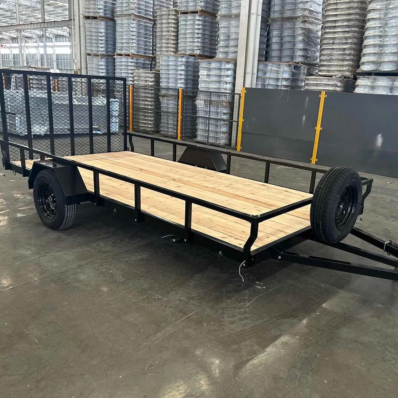 5x8 6x10 6x12 7x12 7x14 Powder coated Landscape trailer ATV utility trailer