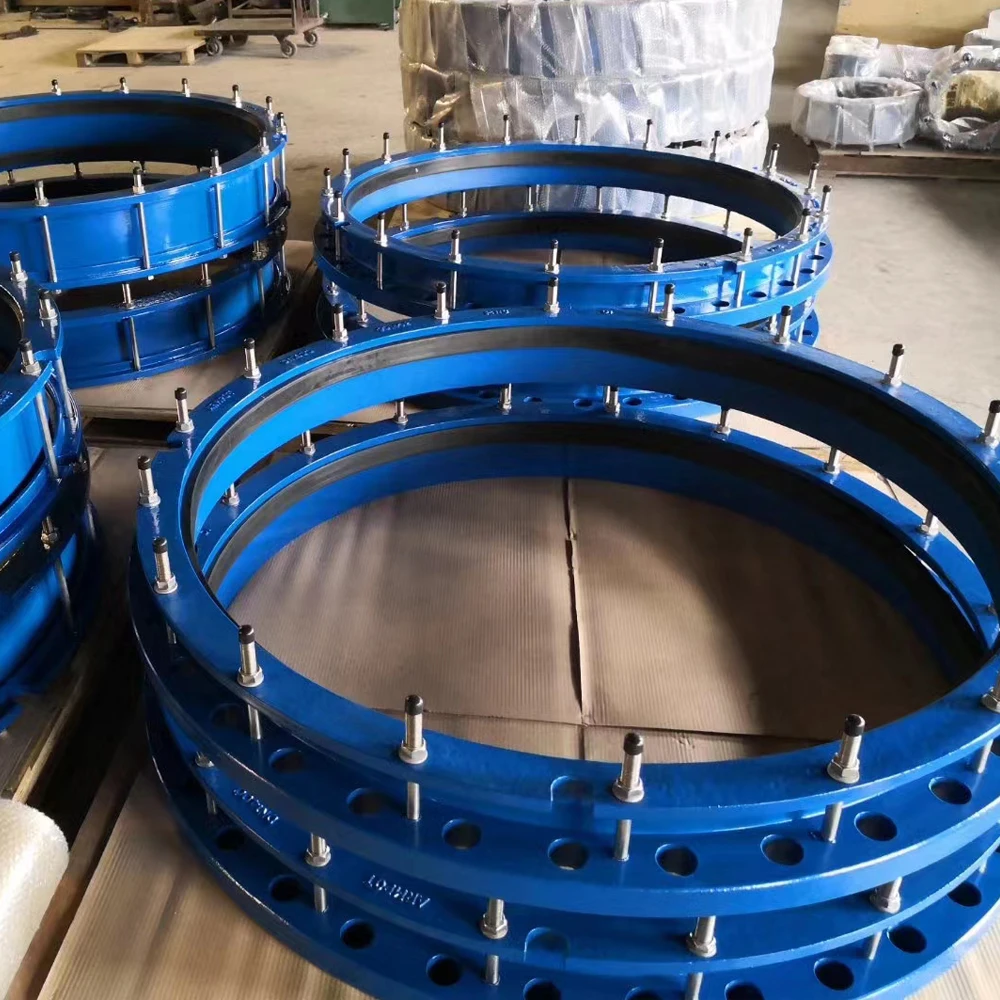 PN10/PN16 Dismantling Double Flange Insert Joint Ductile Iron Flange Adapter