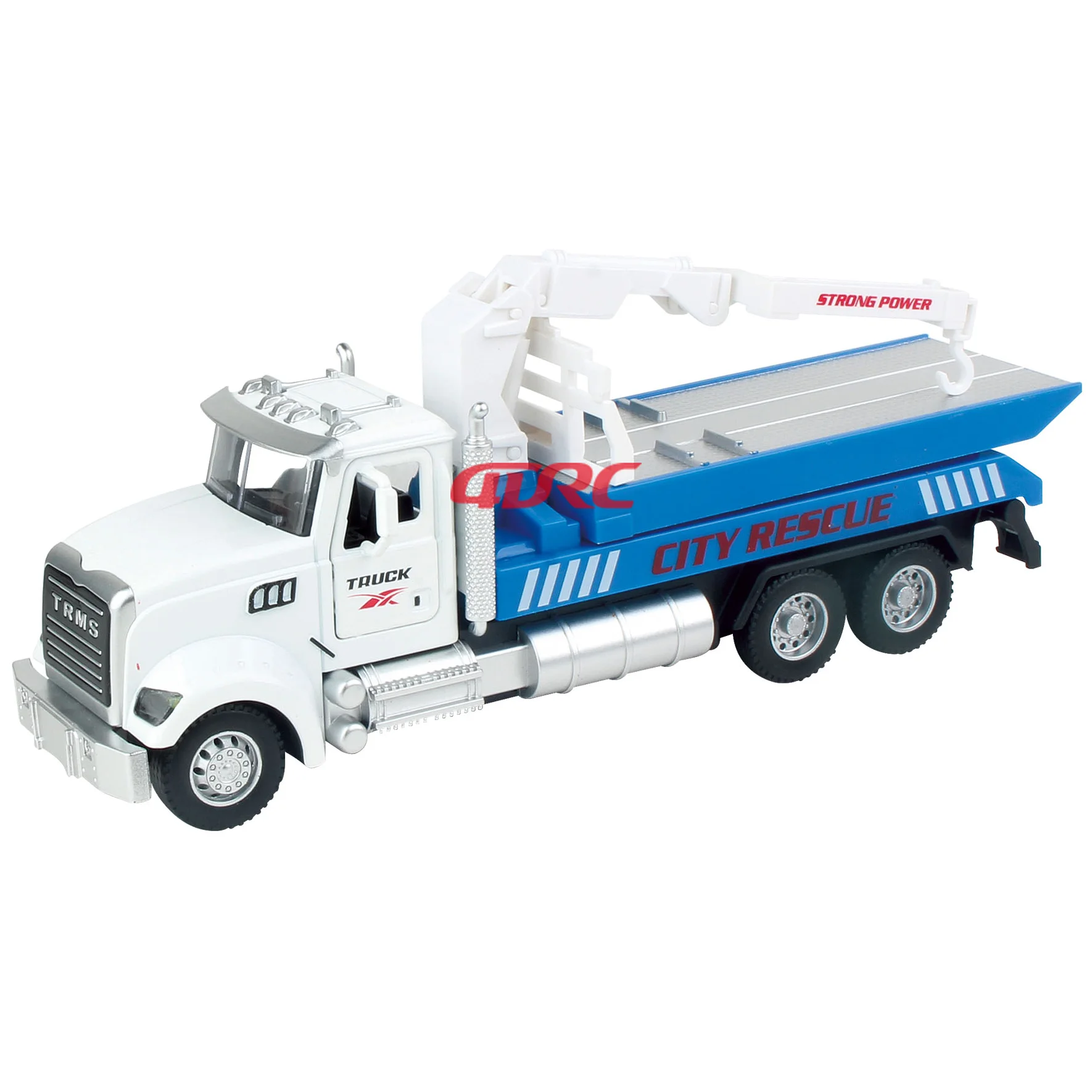 4DRC High Quality 1/36 Diecast Alloy Car Tow Truck Series Toy Pull Back Diecast Alloy Tow Truck Model Toys With Open Door