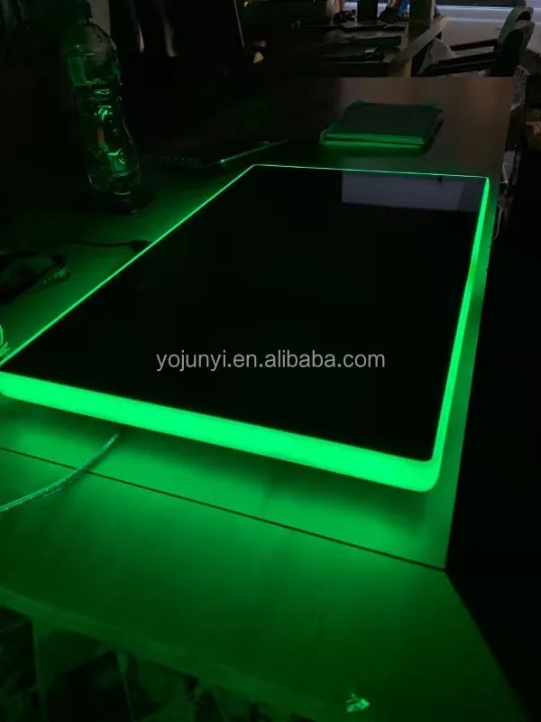 LED light frame display 24 27 32 43 inch capacitive touch screen monitors with 3M or ELO