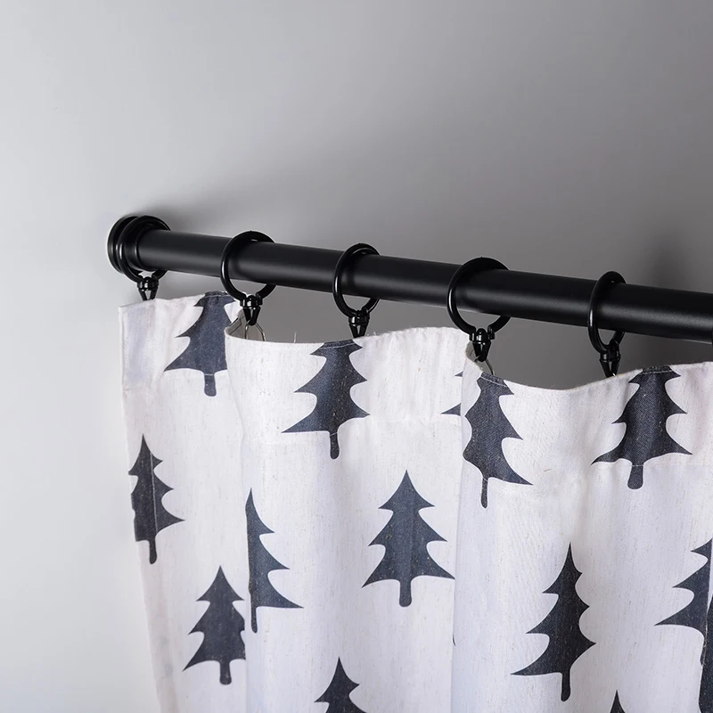 Factory Direct Sale Adjustable Telescopic Curtain Clothes Rod 304 Stainless Steel Stretchable Shower Curtain Rod As Space Saving