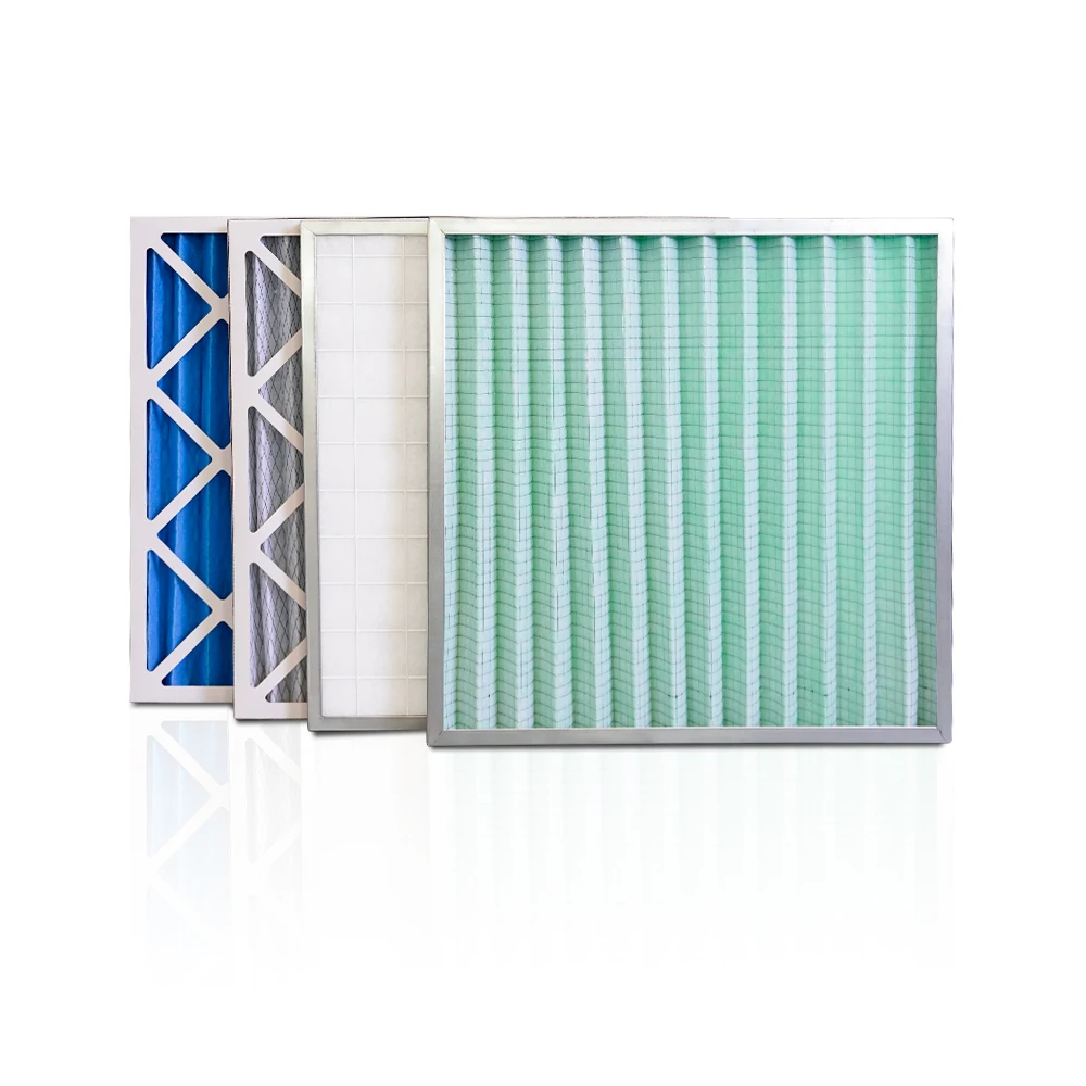 Wholesale industrial Air Conditioning Hepa Pleated Panel Air Filters MERV 13 Primary Filter Cleaning equipment mini pleats