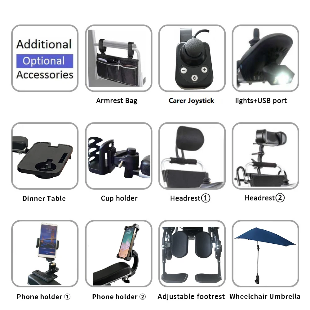 Armrest Side Bag Portable for Golf Cart Wheelchair Walker Office Chair Golf Cart Armrest Storage Organizer with Multiple Pock