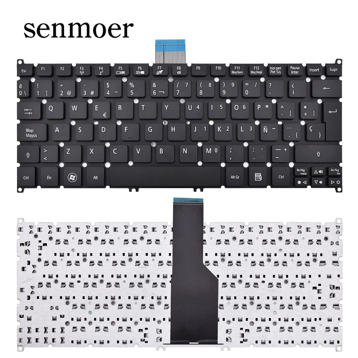 SP Layout Good Quality  Keyboard for Acer Aspire S3-391 S3-951 S3-371 S5-391 V5-121 V5-123 V5-131 V5-171 MS2346 One 756 725