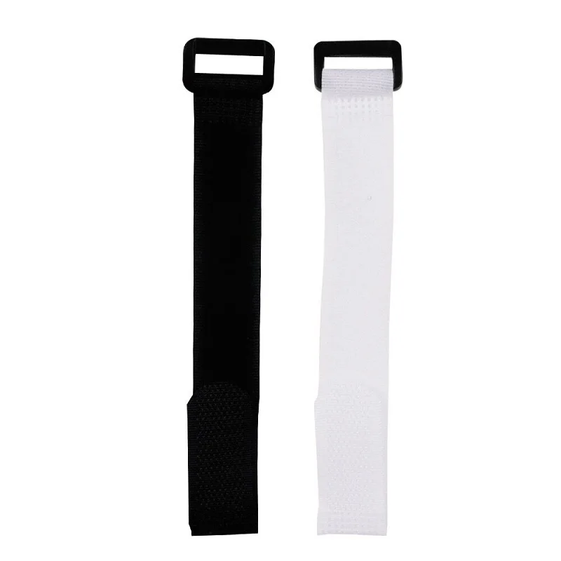 
 2021Newest Design Black /white 20*2cm Tie / Strips / Band Loop Cable Organizers For Fishing  