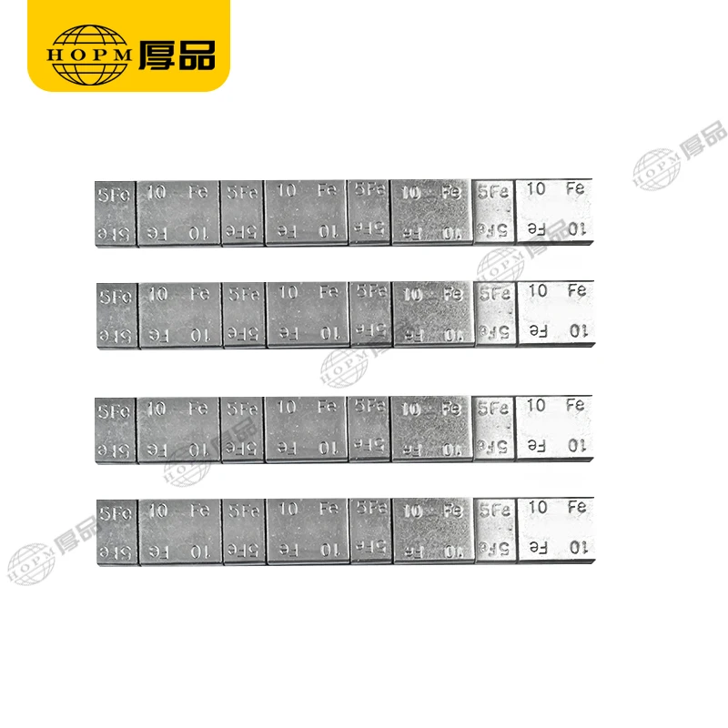 60 г (5gx4 + 10gx4) клейкие балансирующие весы FE с покрытием цинка