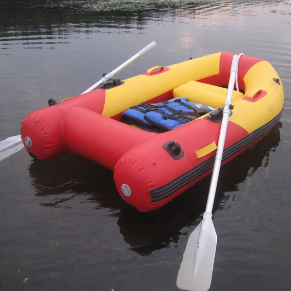 pvc material inflatable fishing boat mini yacht inflatable raft