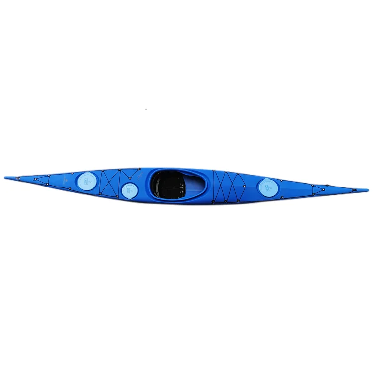 River 2021 Portable Sport Single Wholesale Stabilizers Fishing Plastic Canoe Drop Stitch Float Sailing Sea China Kayak