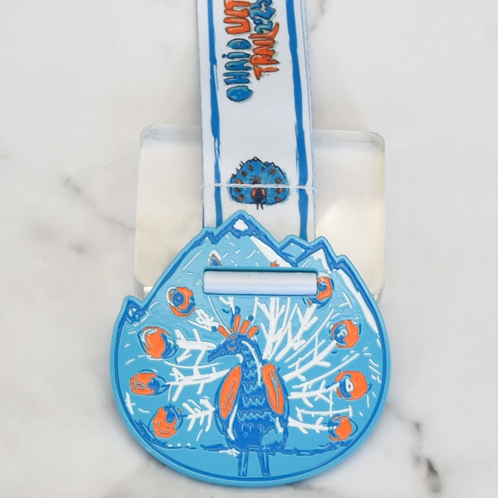 Manufacturer custom logo medal zinc alloy metal sports game running race finisher award medals