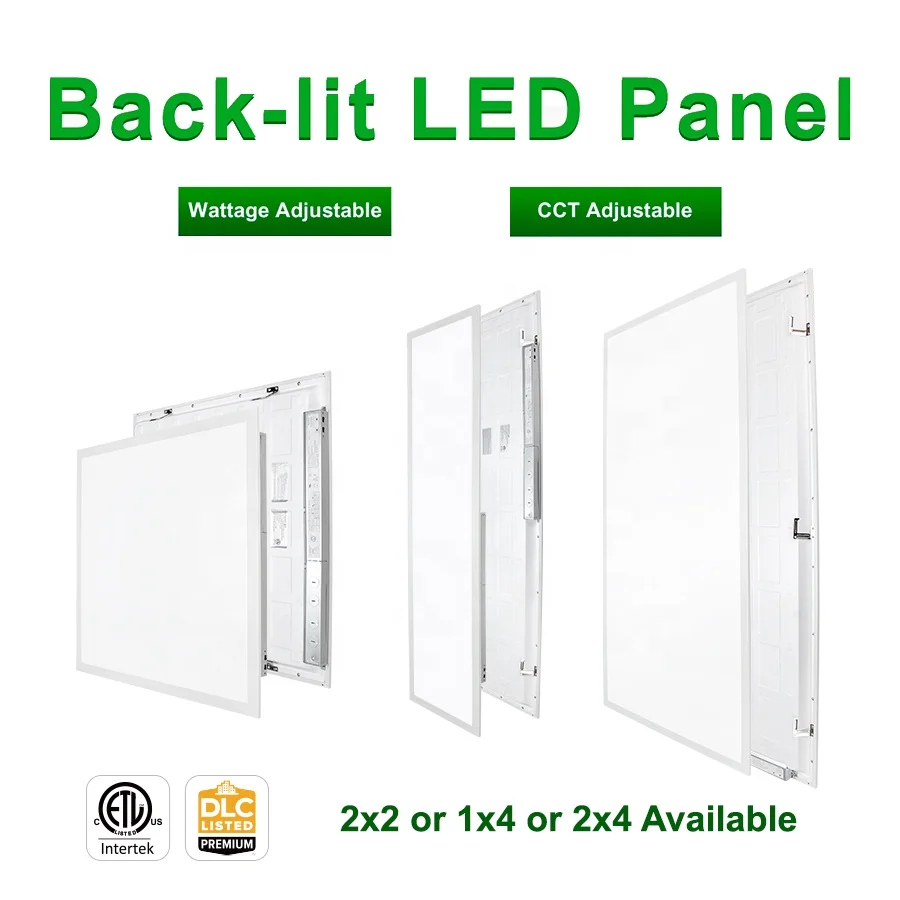 Светодиодная панель ETL DLC 5 1 Premium 2x2 '2x4' 30 Вт 40 50 60 70 3000K 4000K