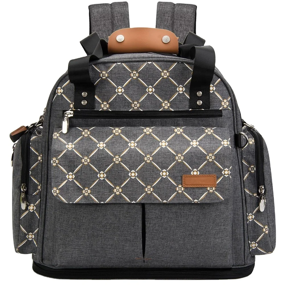 Многофункциональные модные сумки для детских подгузников, рюкзак для детских пеленок