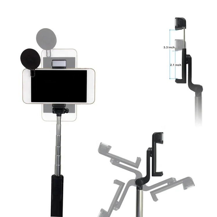 Smartphone Mini Tripod Mount With Indoor Fill Light