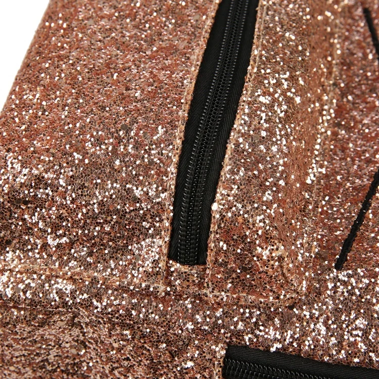 Mini Sequin Kids Glitter Cat Backpack With Applique And Pom-Pom Detail For School Kindergarten Children