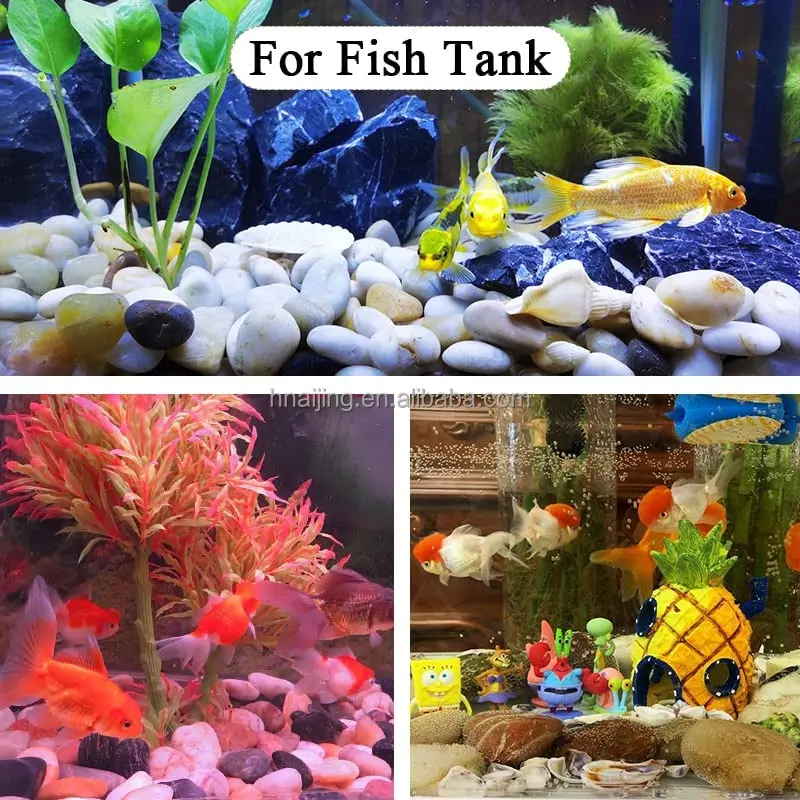 Factory direct sale grade AA Round microlandschaft gardening pebbles stone similar mexican beach cheap