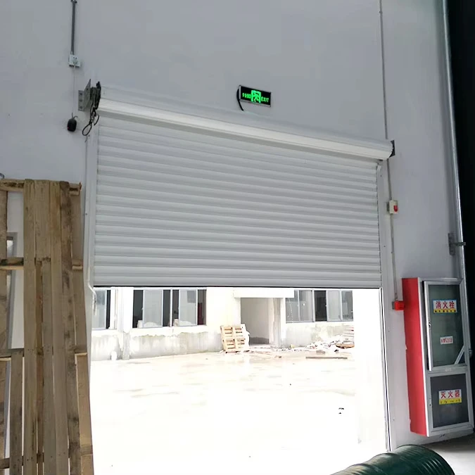 Wholesale Modern Smart Aluminum Roller Sliding Door Solid Metal Interior Exterior Roll-Up Garage Warehouse Anti-Theft Lock