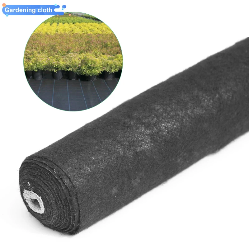 100%PP Woven Anti UV Heavy Duty Geotextile Fabric Stop Grass Growing Weed Control Ground Cover Weed Mat