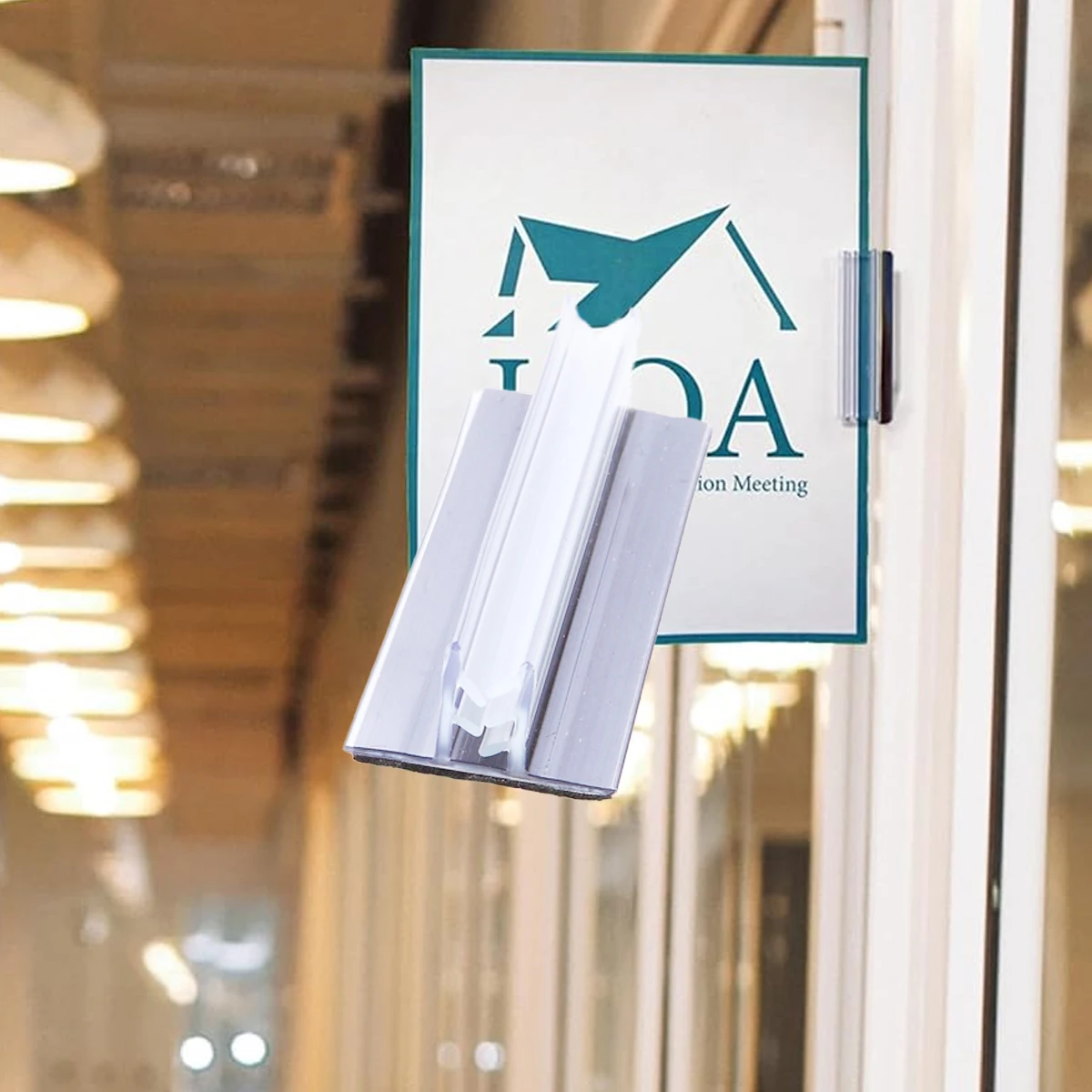 Magnetic Supermarket Display Shelf Clip Grips SuperGrip Data Strip Label Price Tag Sign Ticket Holder for Aisle Violator