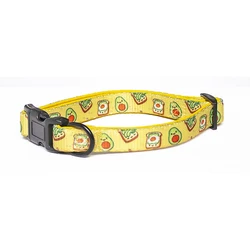 Pet accessories dog harness collar set breathable mesh adjustable harness leash poop bag bandana