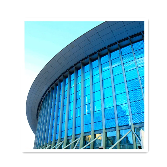 Оптовая продажа строительных материалов на заказ, стекло и алюминий, высококачественный витражный лист 6 мм для строительства