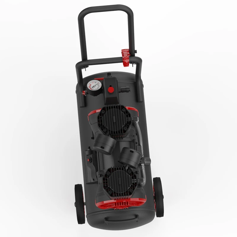 Low Maintenance Cost 1 Hp 24 L Most Popular Portable Oil Less Air Compressor 0.75kw